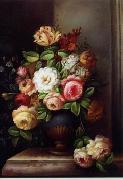 unknow artist Floral, beautiful classical still life of flowers.079 Sweden oil painting artist